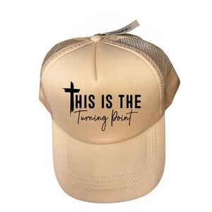 Religious Christian hat this is the turning point New made to order